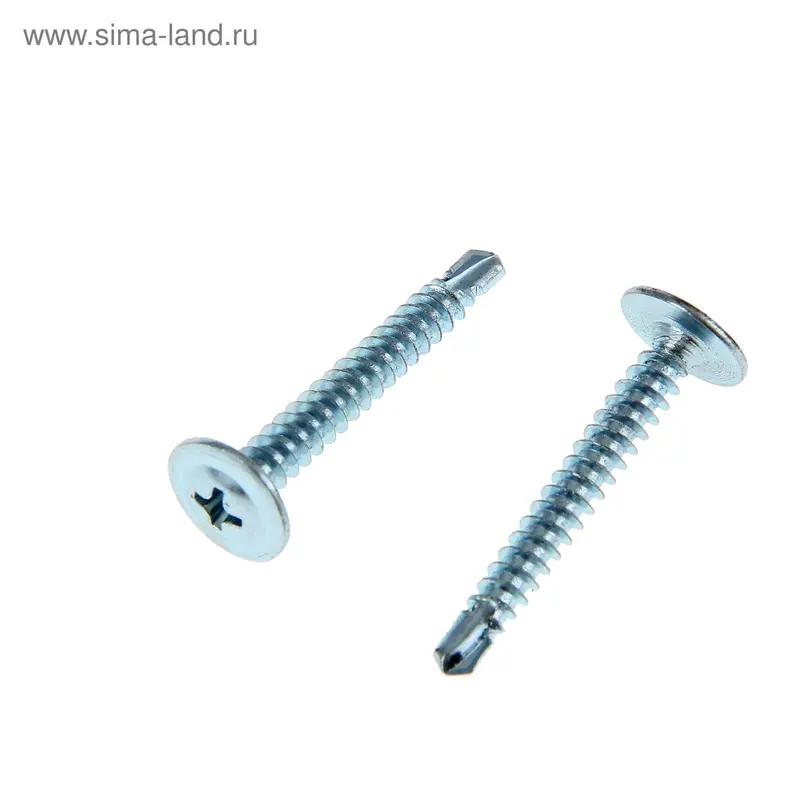 Саморезы с прессшайбой OMAX, 4.2х32 мм, сверло, 1 кг