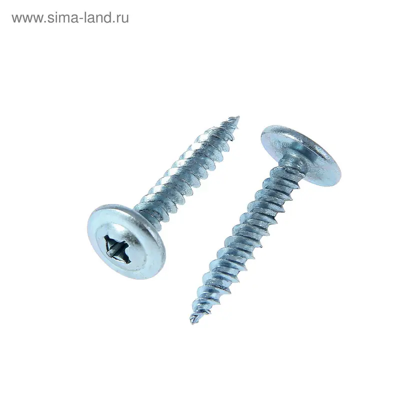 Саморез с прессшайбой OMAX, 4.2х25 мм, острый, 1 кг