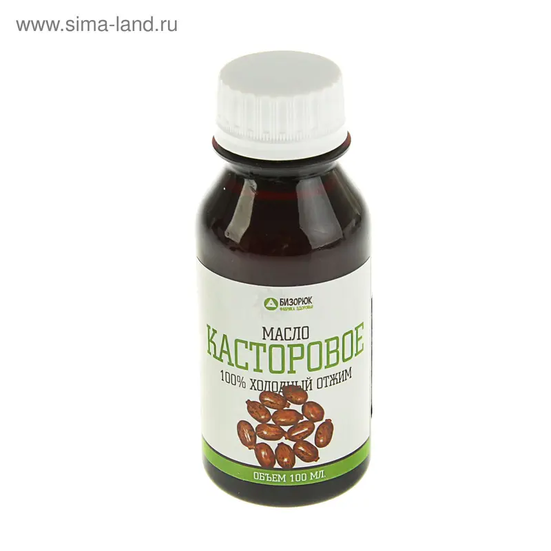 Масло касторовое, 100 мл, "Бизорюк"