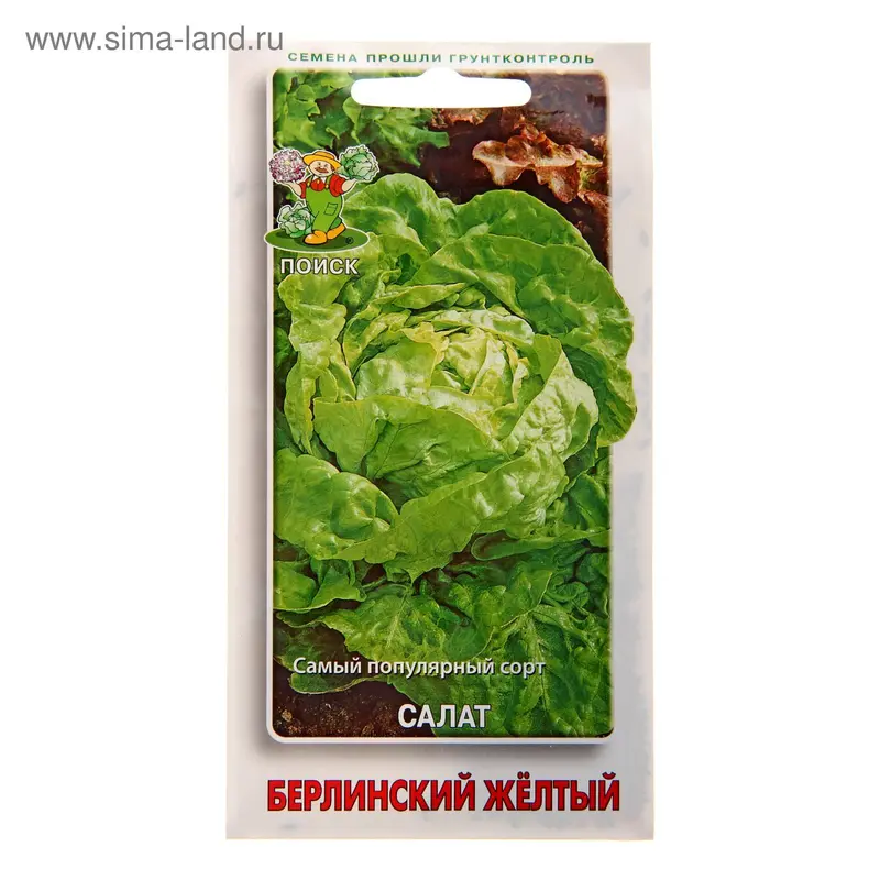 Семена Салат Берлинский жёлтый, 1 г