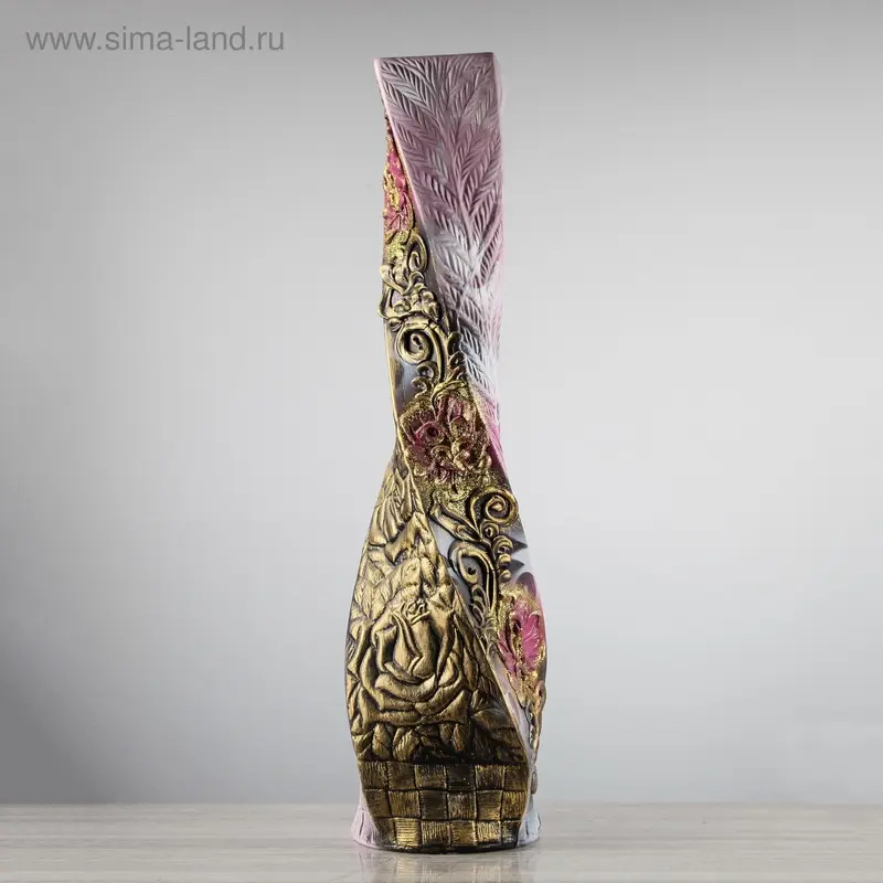 Ваза напольная "Виталина" 74 см, микс