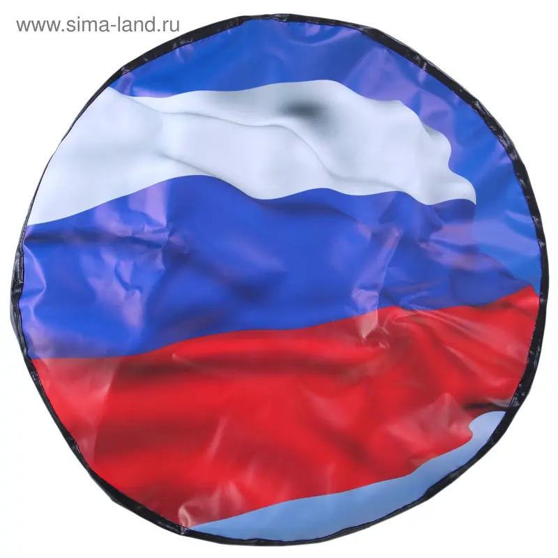 Чехол запаски, размер R 16-17, флаг России большой