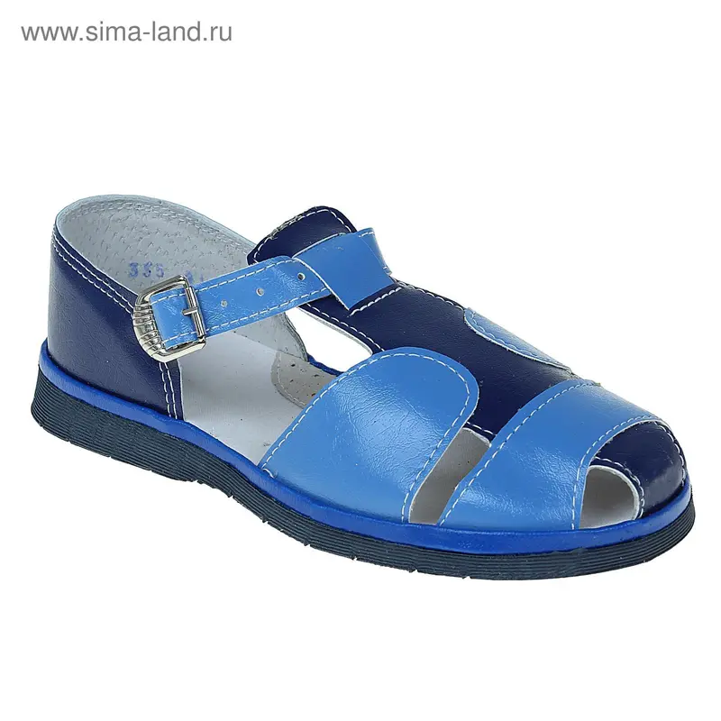 Туфли дошкольные ИК арт.3353, сине-голубой, размер 30