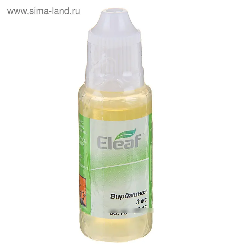 Жидкость для многоразовых ЭИ Eleaf, вирджиния, 3 мг, 20 мл