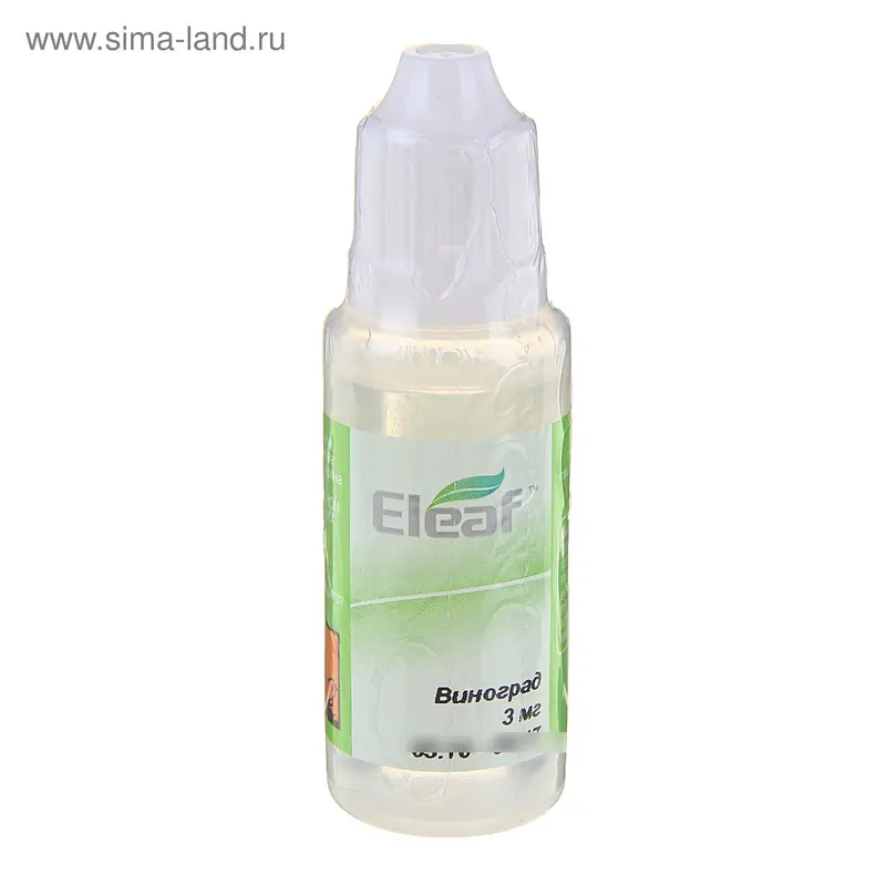 Жидкость для многоразовых ЭИ Eleaf, виноград, 3 мг, 20 мл