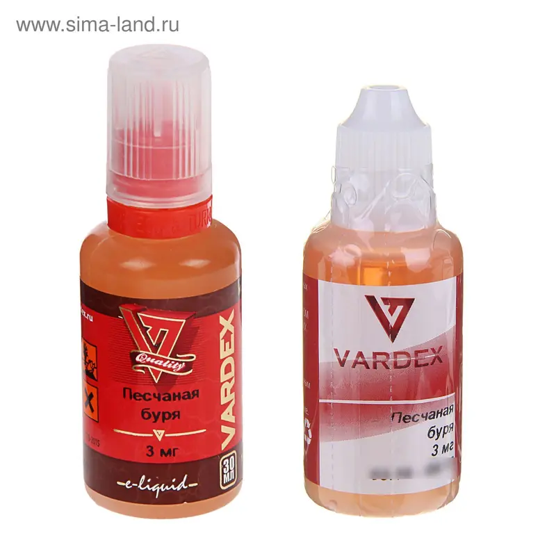 Жидкость для многоразовых ЭИ Vardex, песчаная буря, 3 мг, 30 мл