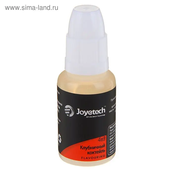 Жидкость для многоразовых ЭИ Joyetech, клубничный коктейль, 4 мг, 30 мл