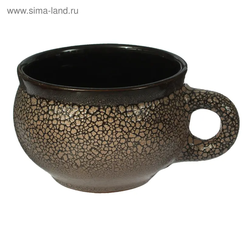 Чашка с блюдцем мрамор 0,25 л