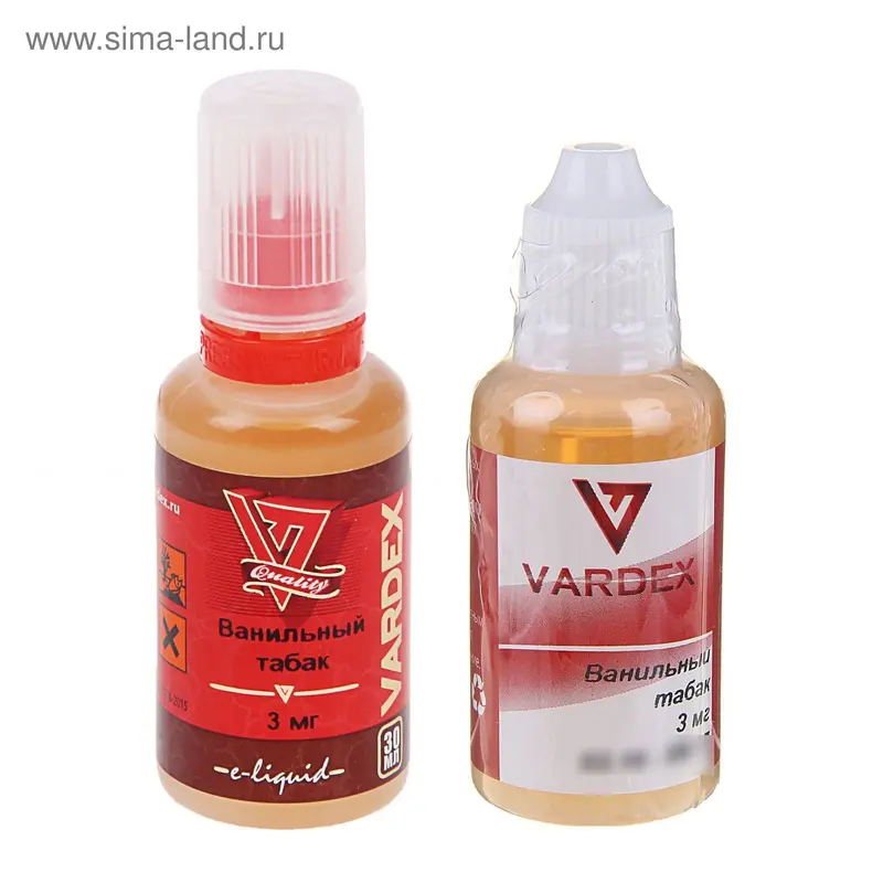 Жидкость для многоразовых ЭИ Vardex, ванильный табак, 3 мг, 30 мл