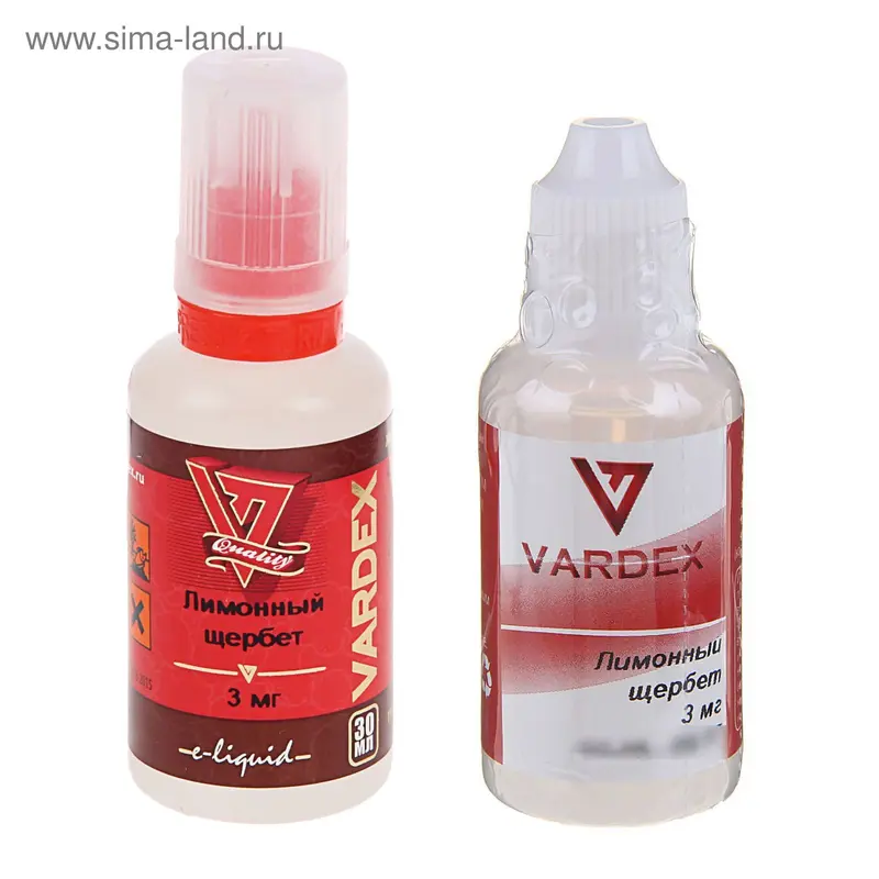 Жидкость для многоразовых ЭИ Vardex, лимонный щербет, 3 мг, 30 мл