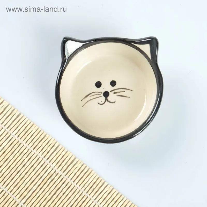 Миска с ушами фарфор 0,15 л