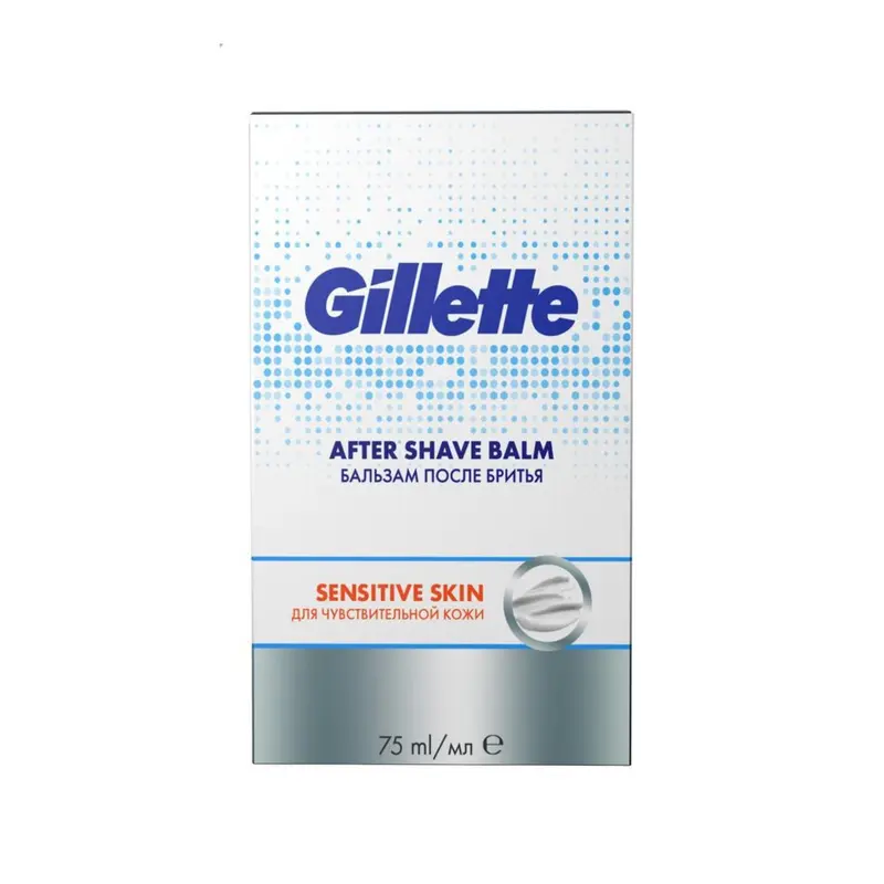 Бальзам после бритья Gillette Sensitive Skin, 75мл