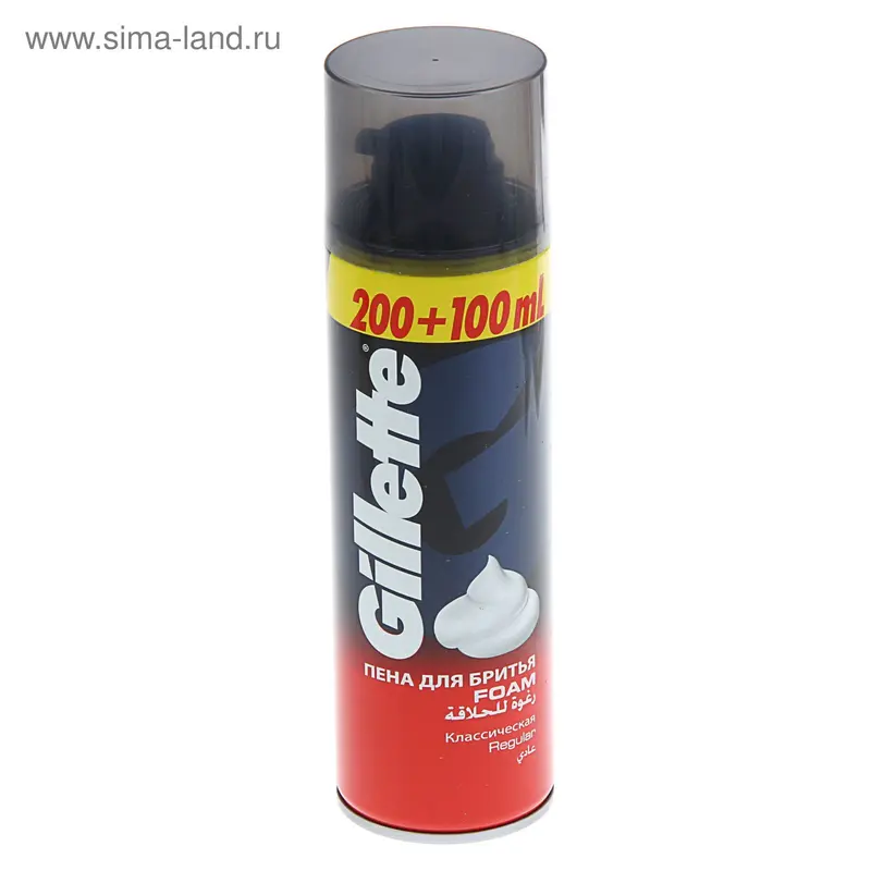 Пена для бритья Gillette "Регулярная", 300 мл