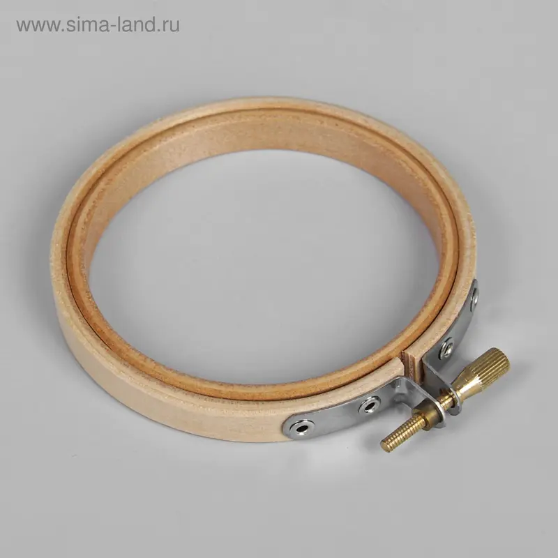 Пяльцы для вышивания, деревянные, d (внутр)=7,5см