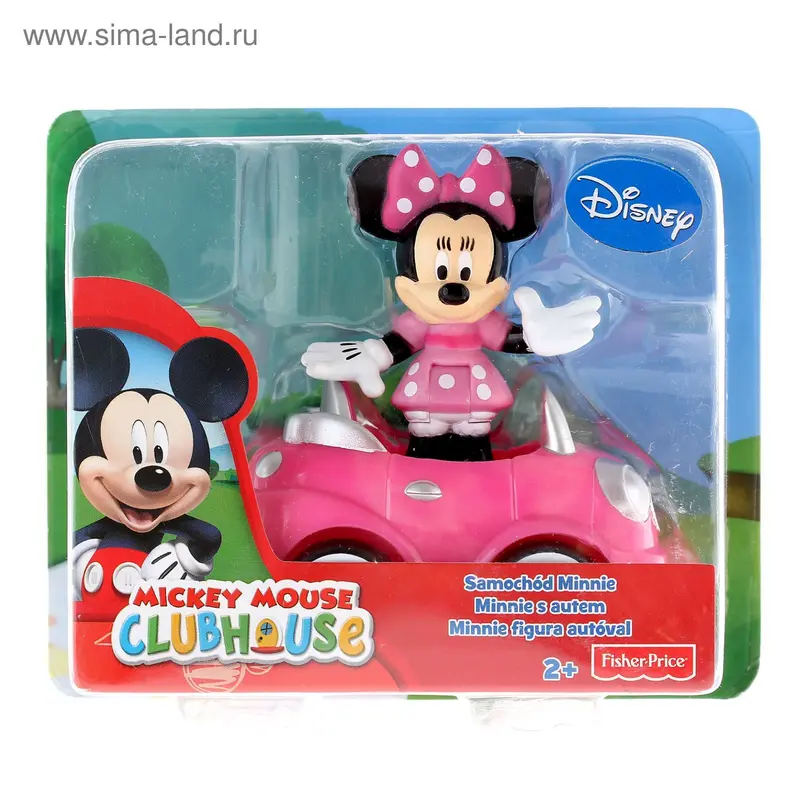 Машинка Mickey Mouse, МИКС