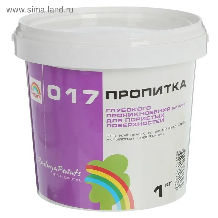 Пропитка глубокого проникновения "Радуга 017" 1 кг