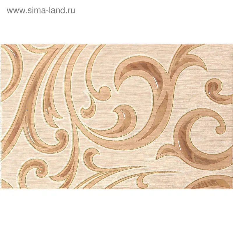 Декор Muraya beige 02, 250х400 мм