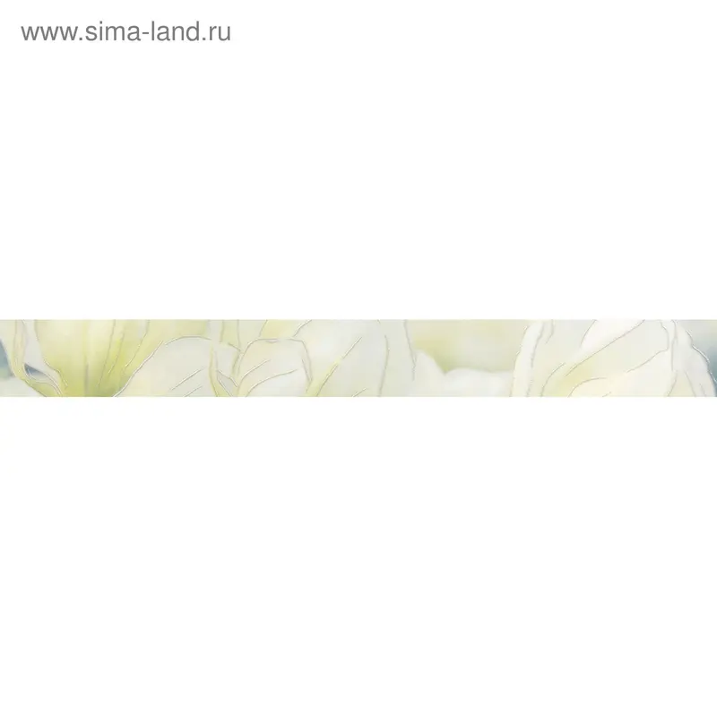 Бордюр керамический Rapsodia olive border 01, 600х65 мм