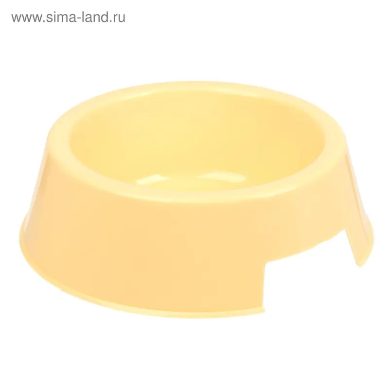 Миска "Для любимца", 0,4 л, бежевая