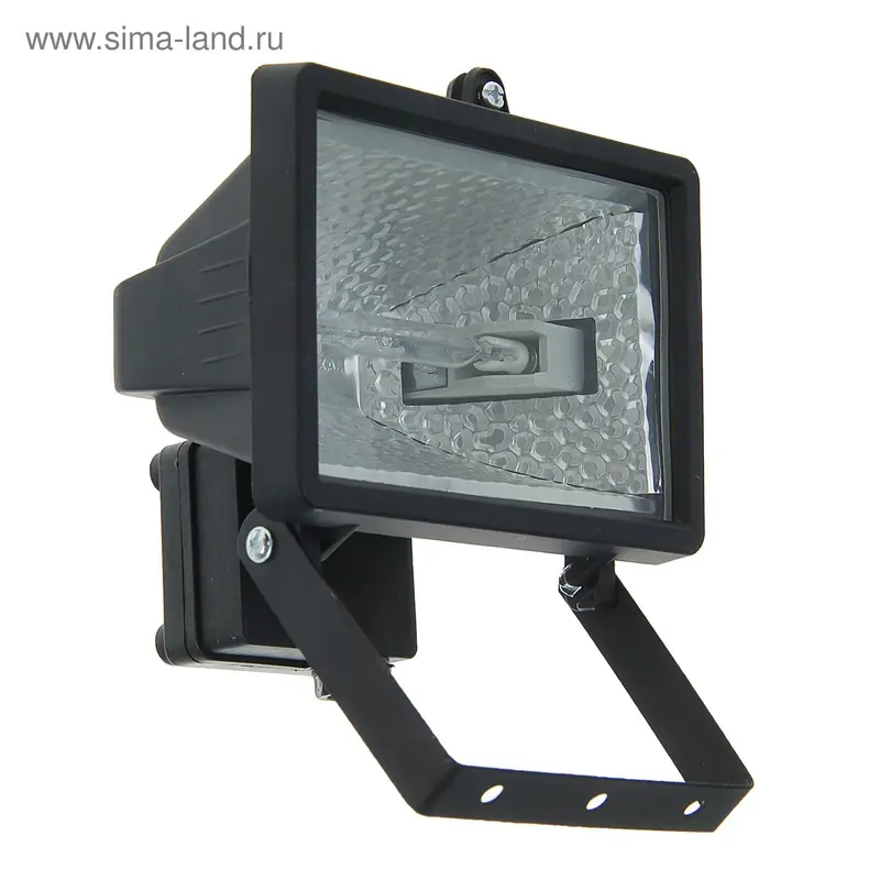 Прожектор галогенный TDM ИО150, IP54, чёрный, SQ0301-0002