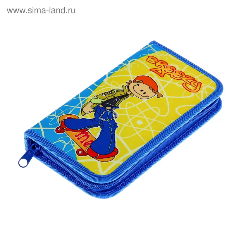 Пенал 1 секция 115*190 ткань, ПК3-2 "Скейтбордист"