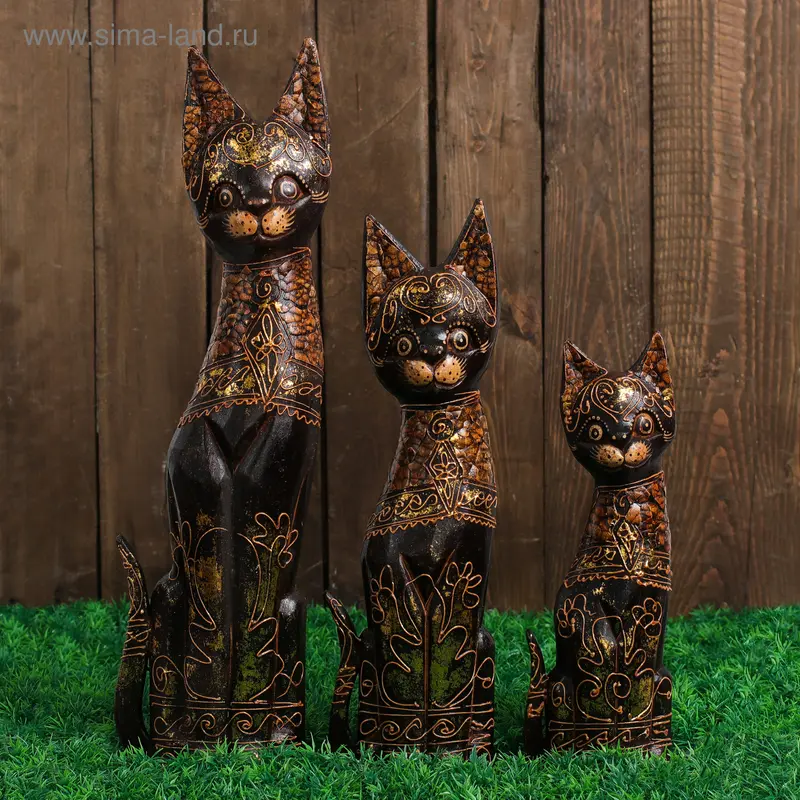 Кошки 30,40,50 см к - т из 3 - х