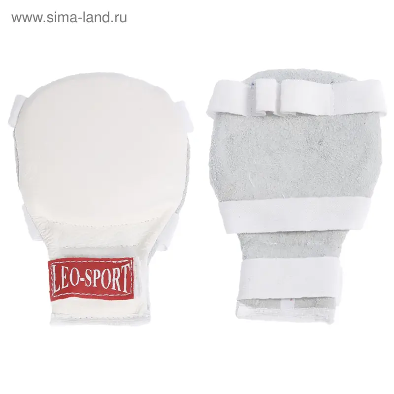 Накладки для карате, натуральная кожа, размер L