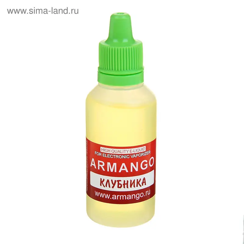 жидкость для многоразовых ЭИ Armango, 30 мл, Клубника, 03 мг/мл