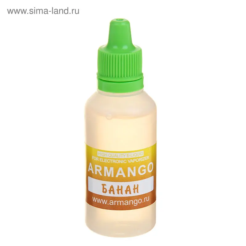 жидкость для многоразовых ЭИ Armango, 30 мл, Банан, 03 мг/мл