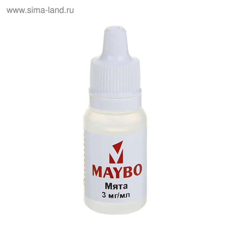 Жидкость для многоразовых ЭИ Maybo, мята, 3 мг, 10 мл
