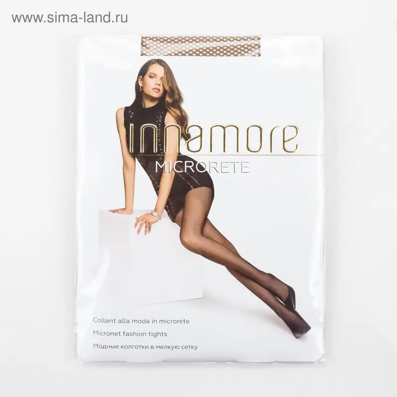 Колготки женские Innamore Microrete Collant, сетка, цвет daino (загар), размер 2