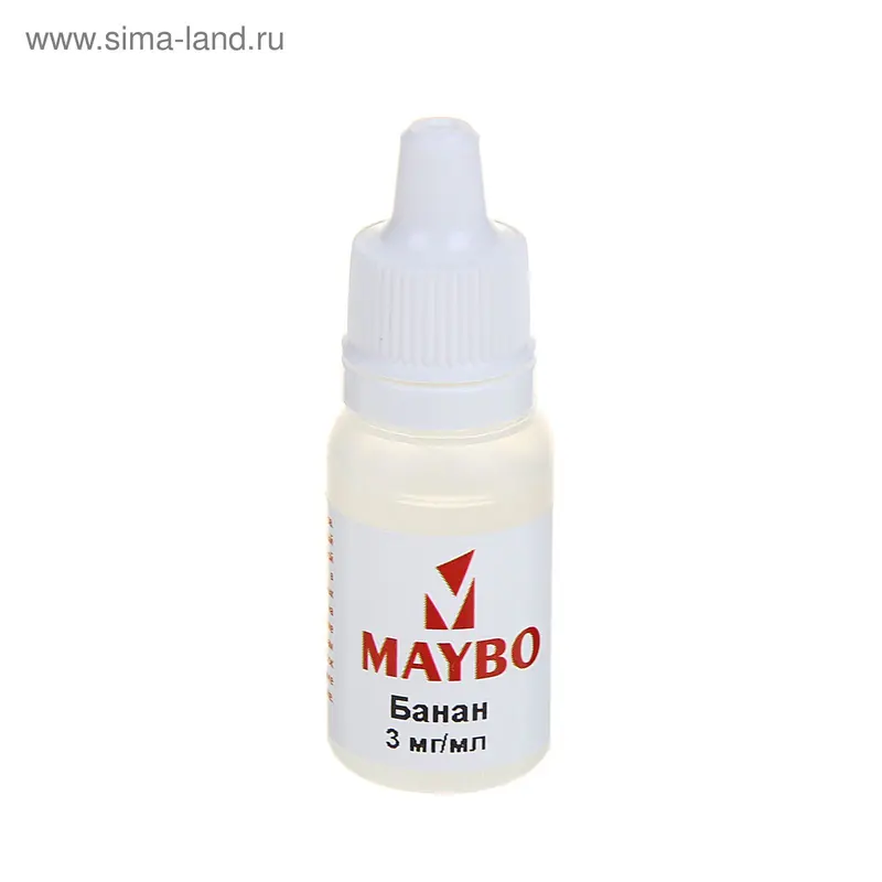 Жидкость для многоразовых ЭИ Maybo, банан, 3 мг, 10 мл