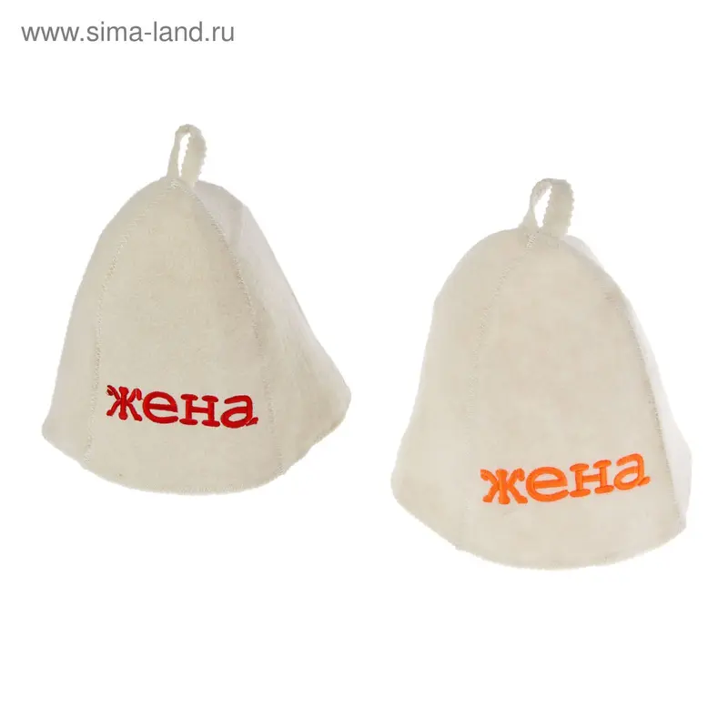 Шапка банная "Жена" МИКС