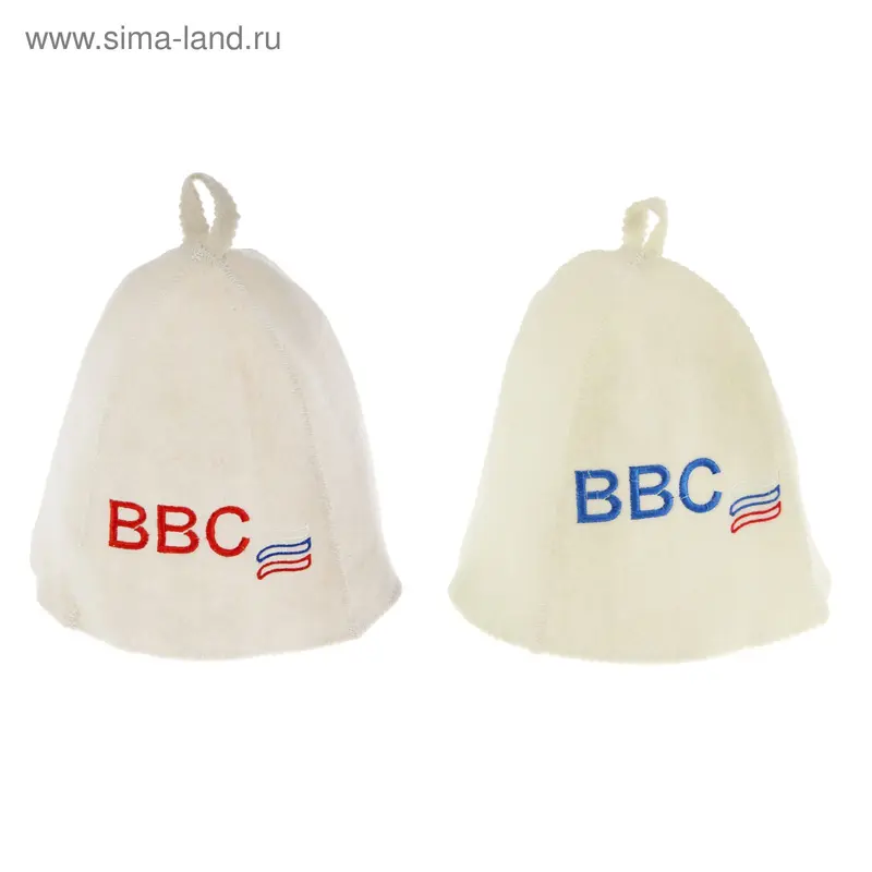 Шапка банная "ВВС" микс