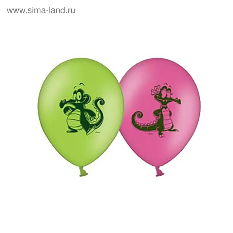 Шар латексный 14" Disney "Свомпи", набор 25 шт., цвета МИКС