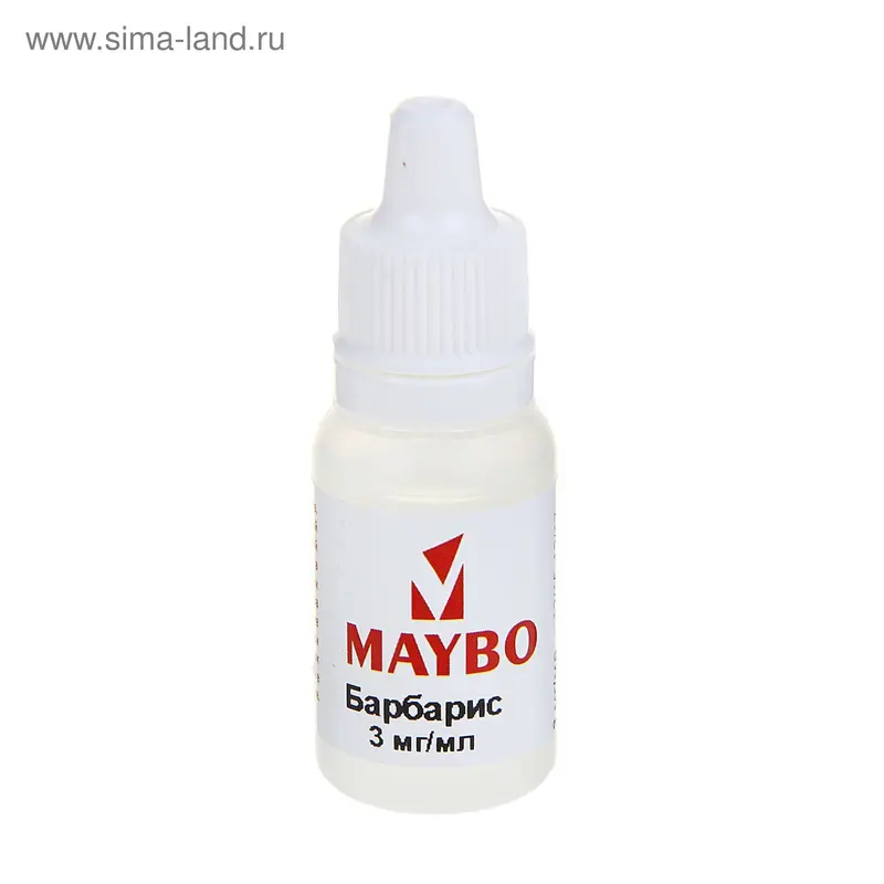 Жидкость для многоразовых ЭИ Maybo, барбарис, 3 мг, 10 мл