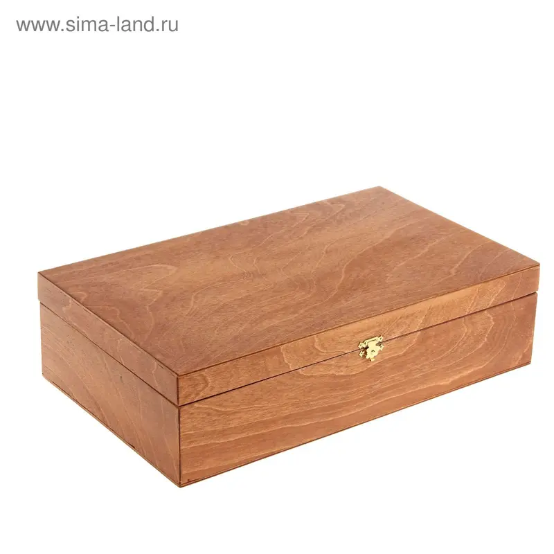 Футляр на 2 бутылки 33 х 20,5 х 10,8 см, бук