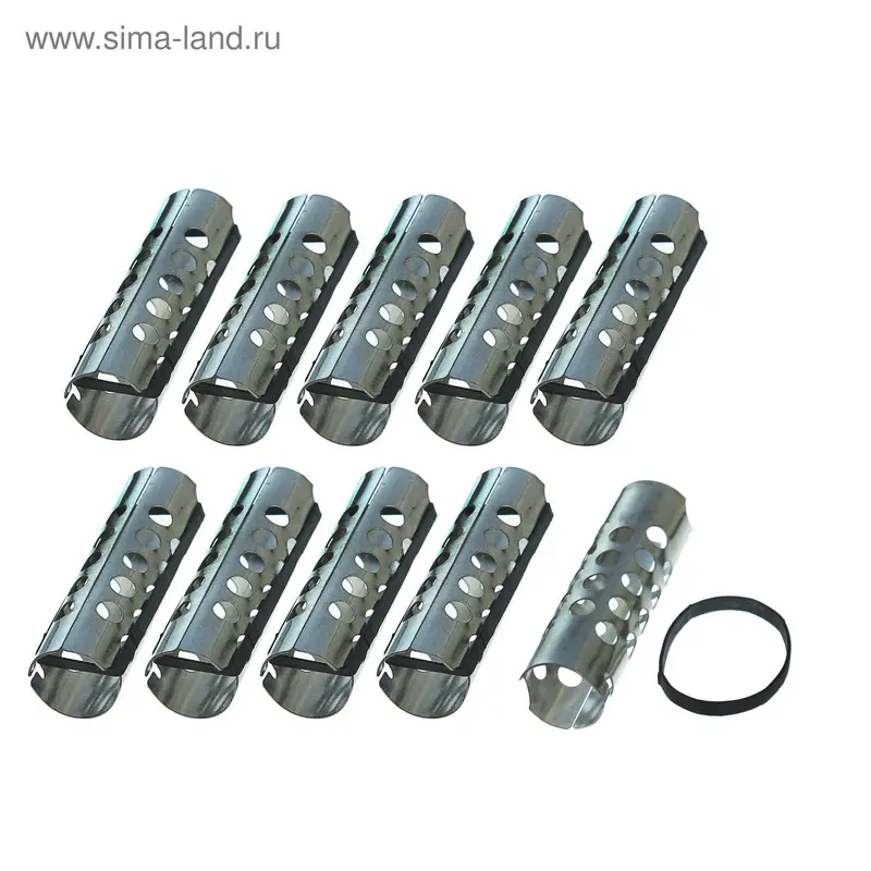 Бигуди металлические, d=1,5см, 10шт