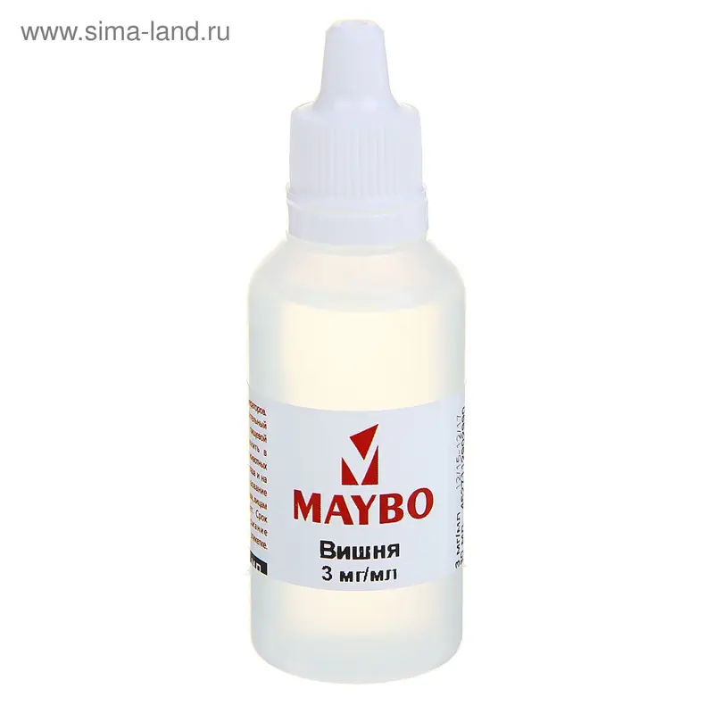 Жидкость для многоразовых ЭИ Maybo, вишня, 3 мг, 30 мл