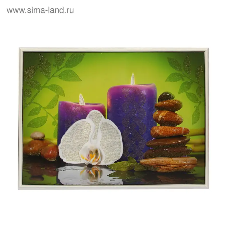 Картина "Две свечи" 50*70см