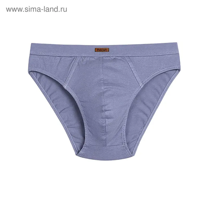 Трусы мужские плавки, размер 46 (M), цвет синий