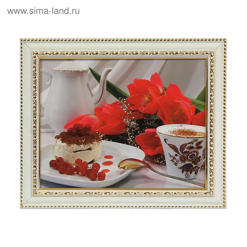 Картина "Десерт" 24*28см рамка микс