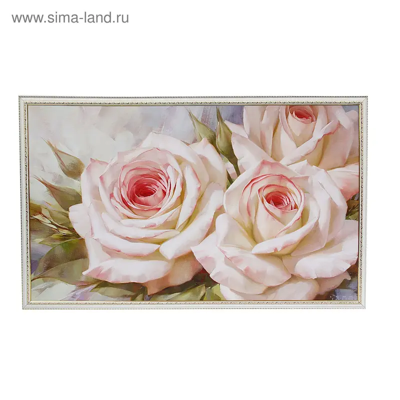 Картина "Три розы" 63*103см