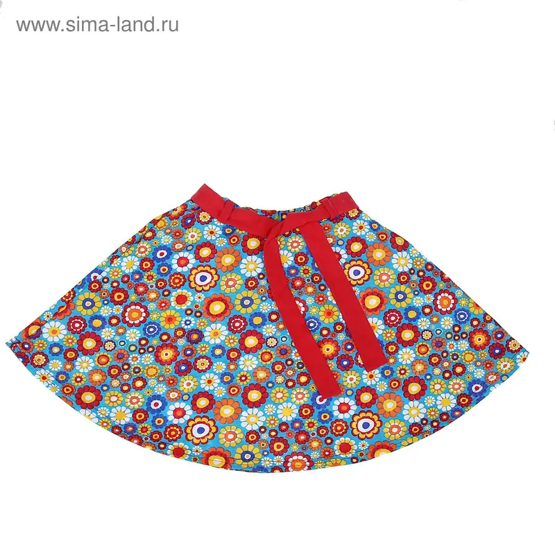 Юбка полусолнце для девочки, рост 140 см (арт. 441)