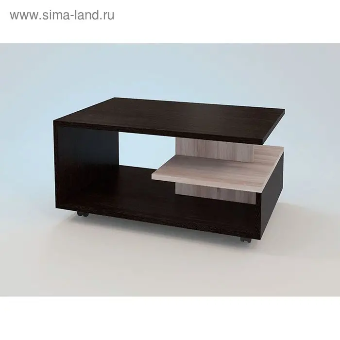 Стол журнальный Жокей 896х587х450 Венге