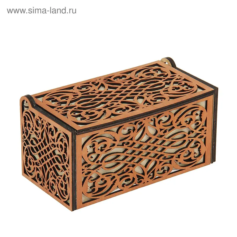 Шкатулка ажурная "Классика" 14,5х12х12 см