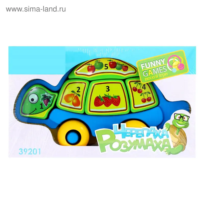 Игрушка развивающая «Умная черепаха»
