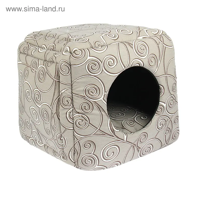 Домик "Куб" 3в1, 40 х 40 х 40 см, микс цветов