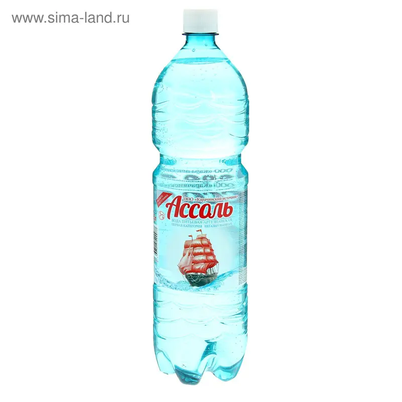 Вода питьевая артезианская "Ассоль", 1,5 л