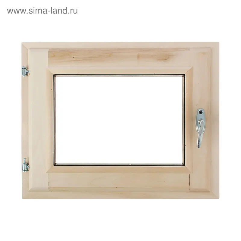 Окно, 40×50см, однокамерный стеклопакет, из липы
